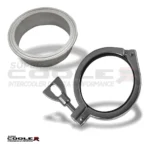 Kit Intercooler Lateral / Frente do Radiador Ap Gol Quadrado G2 G3 G4 Performance - Imagem 4