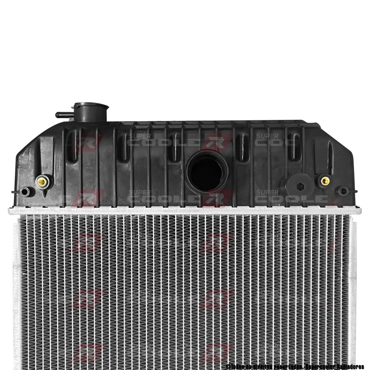 Radiador Gerador Original Perkins (2485B276) Motor 1104A-44 / 1104A-44T / 1104C-44 / 1104C-44T / 1104C-E44 / 1104D-44T - Imagem 6