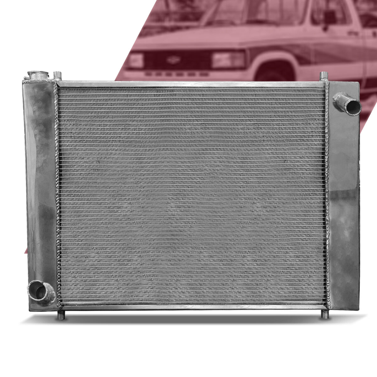 Radiador Chevrolet D20 1994 a 1999 D40 1988 a 1990 Brasado