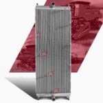Radiador Case / New Holland | Radiador de água para Colheitadeira7120 , 7130 , 7230 , 8010 , 8120 (87378361) Placa e barra reforçado