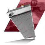 Radiador De Água Caterpillar 320D/320DL/323DL/330DL alumínio Reforçado CAT (2653624) - Imagem 2