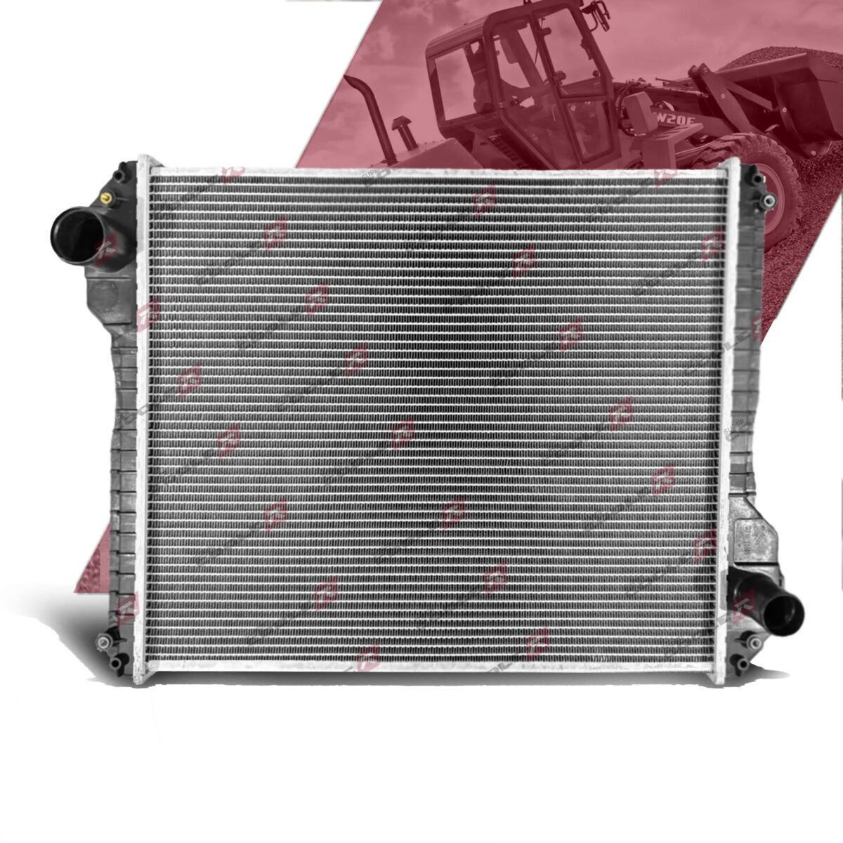 Radiador de água para Case W20E