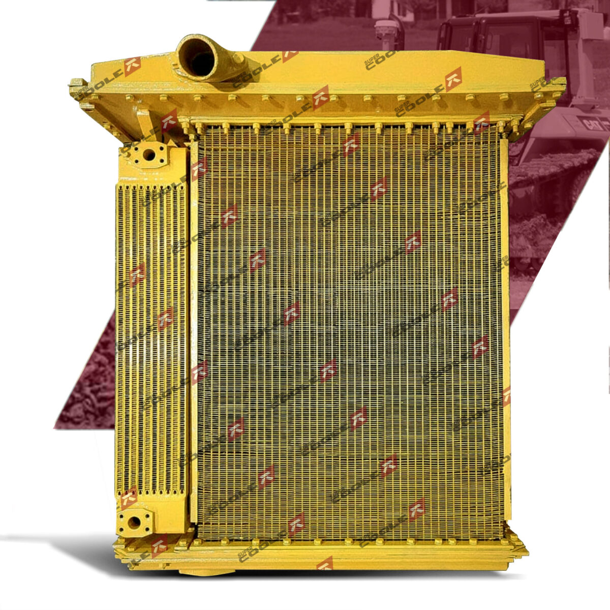 Radiador Água Caterpillar Esteira D6N