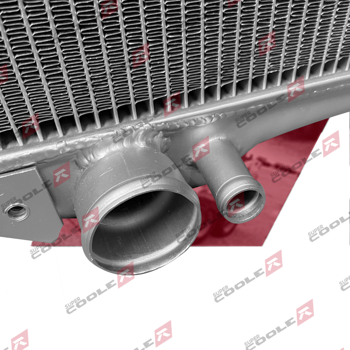 Radiador de Água Volvo BL60B | ( 17224502) BL60 BL60B BL61 BL70 BL70B BL71B BL71PLUS - Imagem 2