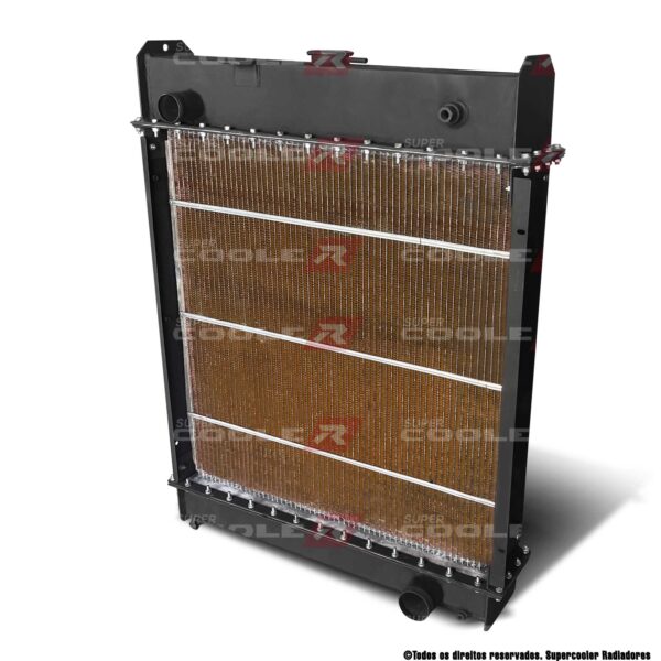 Radiador de água gerador cummins 6bt