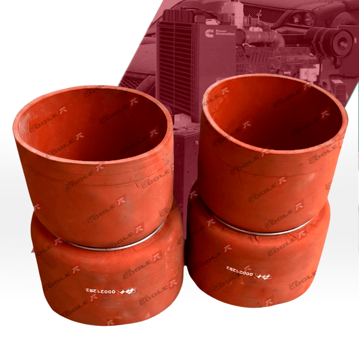 Mangueira Intercooler Gerador Cummins 6CTA