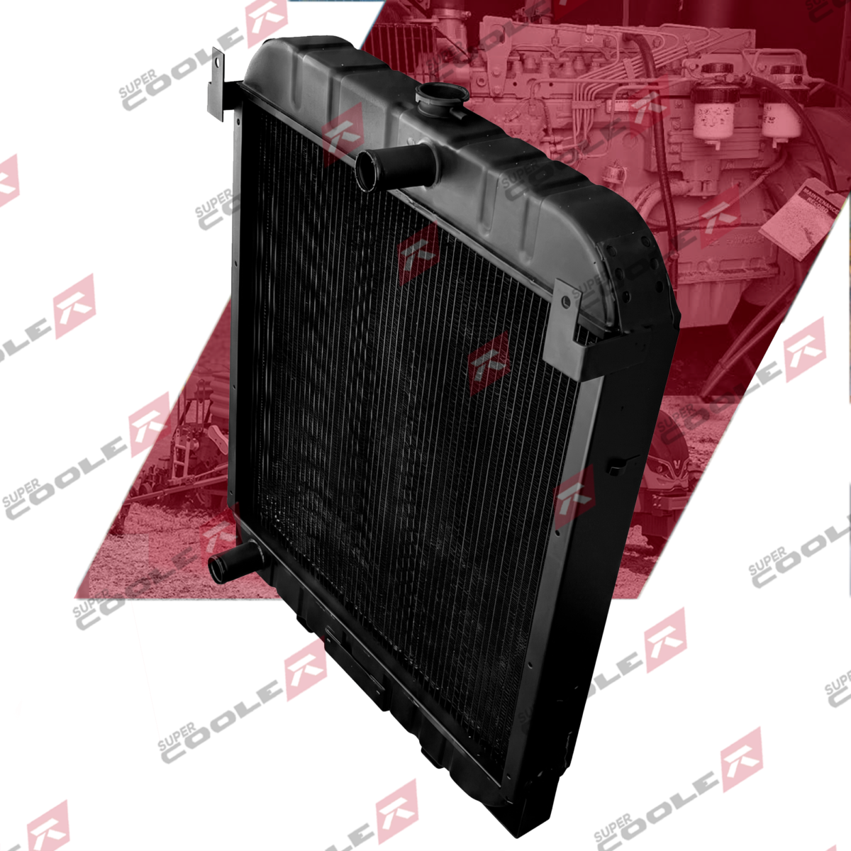 Radiador Gerador Perkins T4236 / 6 cil - Imagem 4