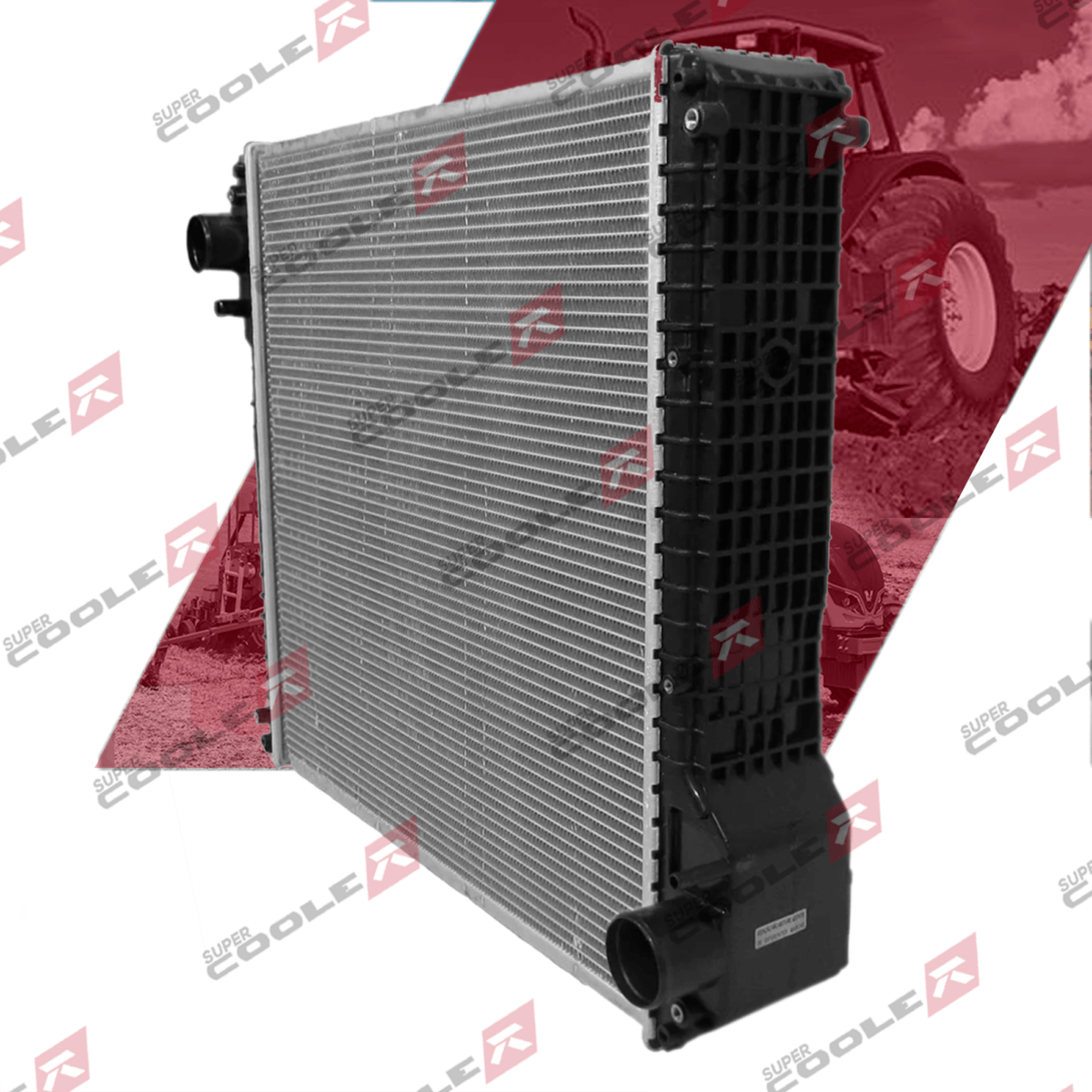 Radiador Valtra Bh 180 185 205 210 Caterpillar 416e 420f It - Imagem 5