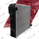 Radiador Valtra Bh 180 185 205 210 Caterpillar 416e 420f It - Imagem 4