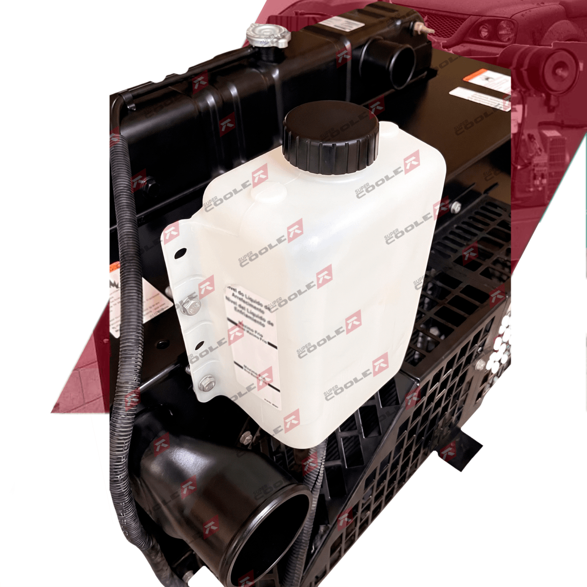 Kit de Montagem Radiador Gerador Cummins 6CTA ORIGINAL - Imagem 2