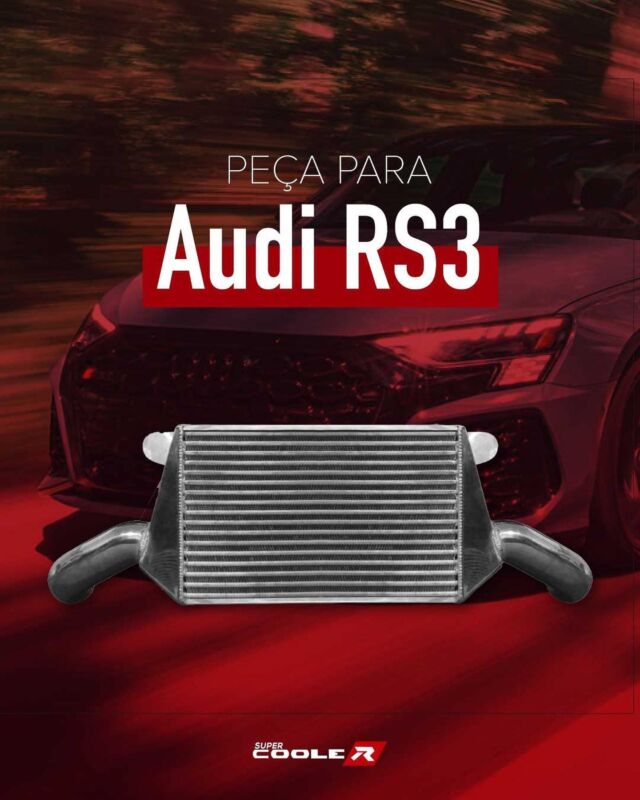 Nosso intercooler tem a maior área que poderia ser instalada no espaço disponível de uma Audi RS3/TT RS. Seu design sob medida permitiu aproveitar o estreito espaço próximo ao para-choque, aumentando ainda mais a sua capacidade de vazão.O nosso intercooler irá executar e fornecer resfriamento consistente e confiável, corrida após corrida, sem absorver o calor. Outra vantagem planejada é a de não se fazer necessário algum corte ou modificação no carro, além das dimensões compatíveis, o intercooler também possui bocais com conectores moldados a partir do OEM, porém com um benefício de serem em alumínio, sendo então, muito resistentes.#supercooler #Intercooler #radiadores #geradores #peçassobmedida #motores #peçaspersonalizadas