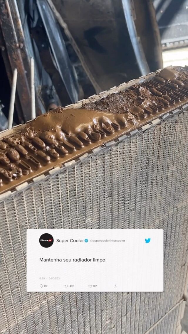🌡️💦 Mantenha seu carro funcionando perfeitamente! 💨💧✅ Limpeza é essencial! Radiador e sistema de arrefecimento devem estar sempre limpos e em bom estado.🔧 O radiador resfria o motor, evitando superaquecimento. Acúmulos podem prejudicar sua eficiência.🚘 Manutenção regular evita danos ao motor e problemas mecânicos.💧 Sistema limpo contribui para consumo eficiente e vida útil prolongada.⚠️ Siga recomendações do fabricante e agende limpezas com profissionais.🔧🛠️ Cuide do seu carro para desempenho superior! Radiador e arrefecimento sempre limpos e em boas condições! 👉🏻 Aqui realizamos o serviço de limpeza do seu radiador para manter ele conservado por muito mais tempo!Faça um orçamento sem compromisso no 📱11 95637-2874📌 Rua Paraguai 252 - Rudge Ramos - São Bernardo do campo - SP#supercooler #Intercooler #radiadores #geradores #peçassobmedida #motores #peçaspersonalizadas